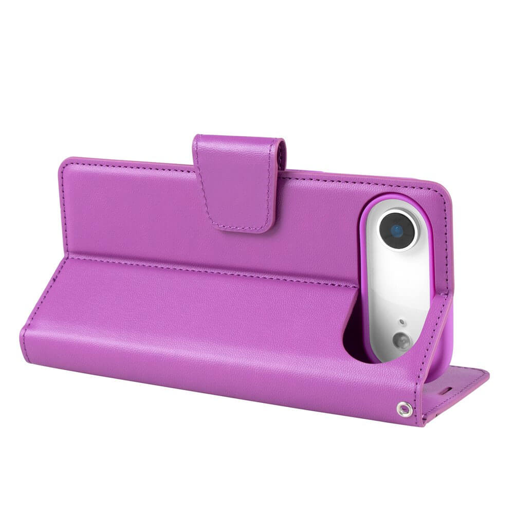 iPhone 17 Air Hanman Mill Series Leather Wallet Flip Case