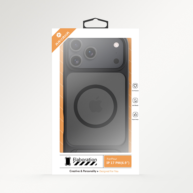 iPhone 17 Pro Elvis Series All-Around Protection Magsafe Phone Case with Invisible Stand