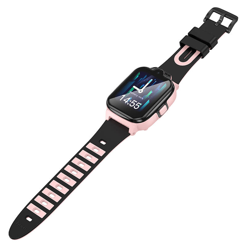 hoco. 4G GPS Tracking Video Call Kids Smart Watch Y104 for All Ages 4-16