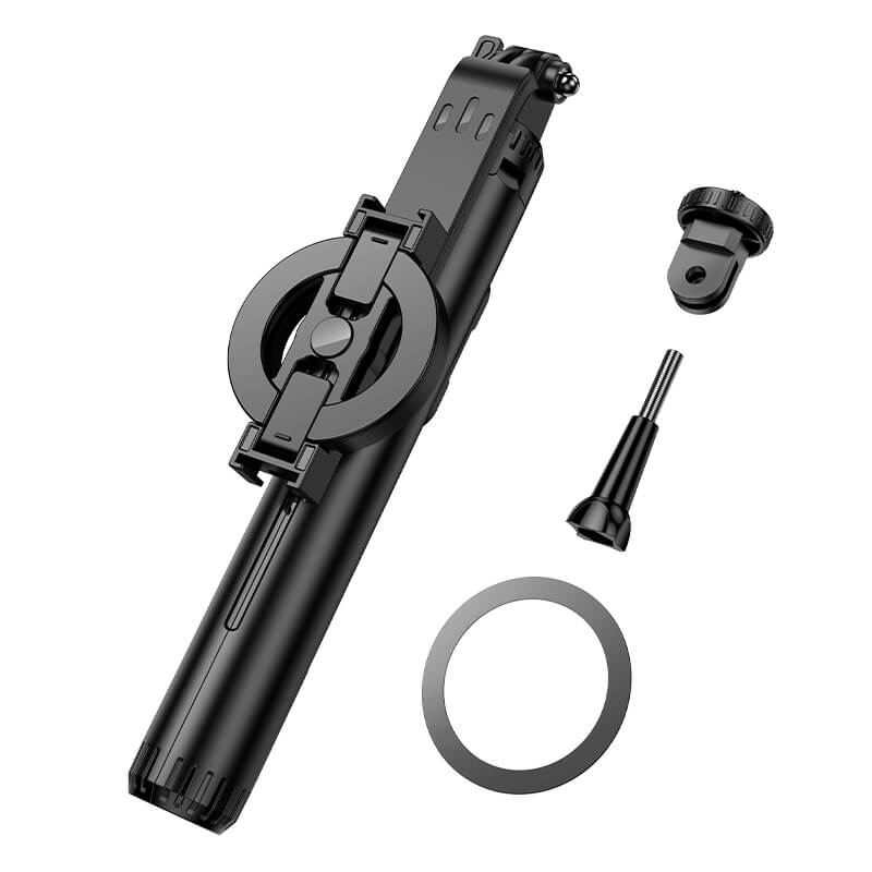 hoco Aluminum Alloy MagSafe Clamp Bluetooth Remote Tripod Selfie Stick K25