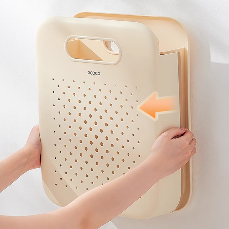 Mobie Foldable Clothes Hamper Organizer with Removable Divider Basket E24191