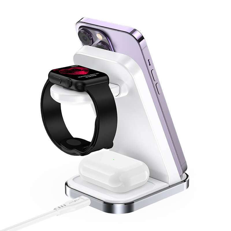 Acefast Desktop 3-in-1 15W Fast Wireless Charging Stand E15