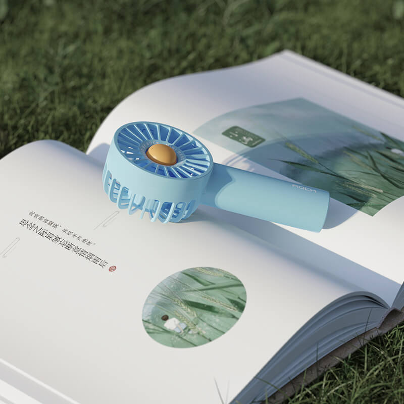 Rock Mini Portable USB Rechargeable Handheld Fan