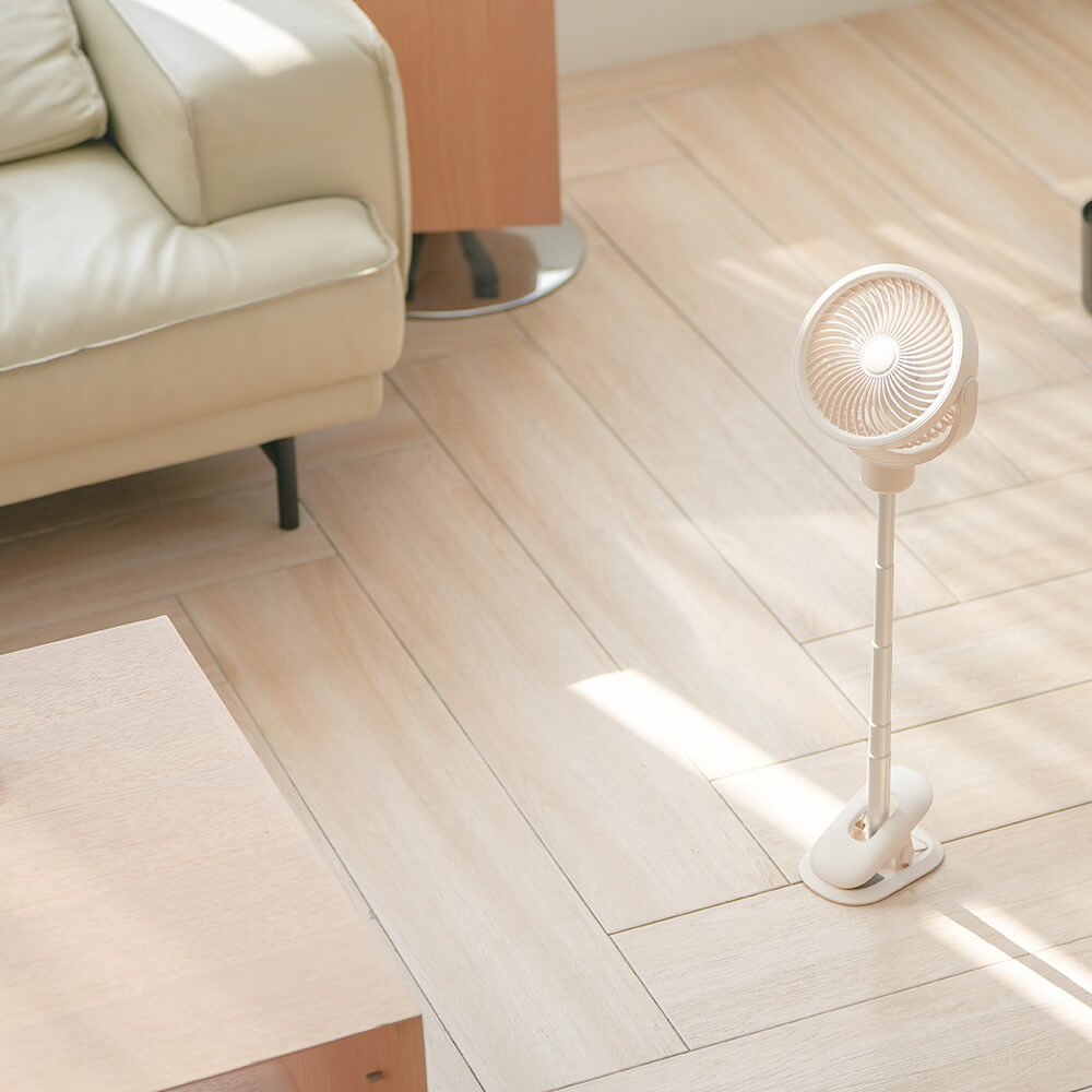 Mobie MultiFunctional Rotation Portable 4 Speed Fan with Night Light