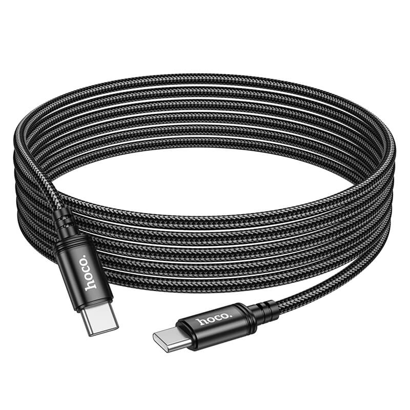 hoco. Extra Long 60W Charging Data Cable Type-C to Type-C 3m X91