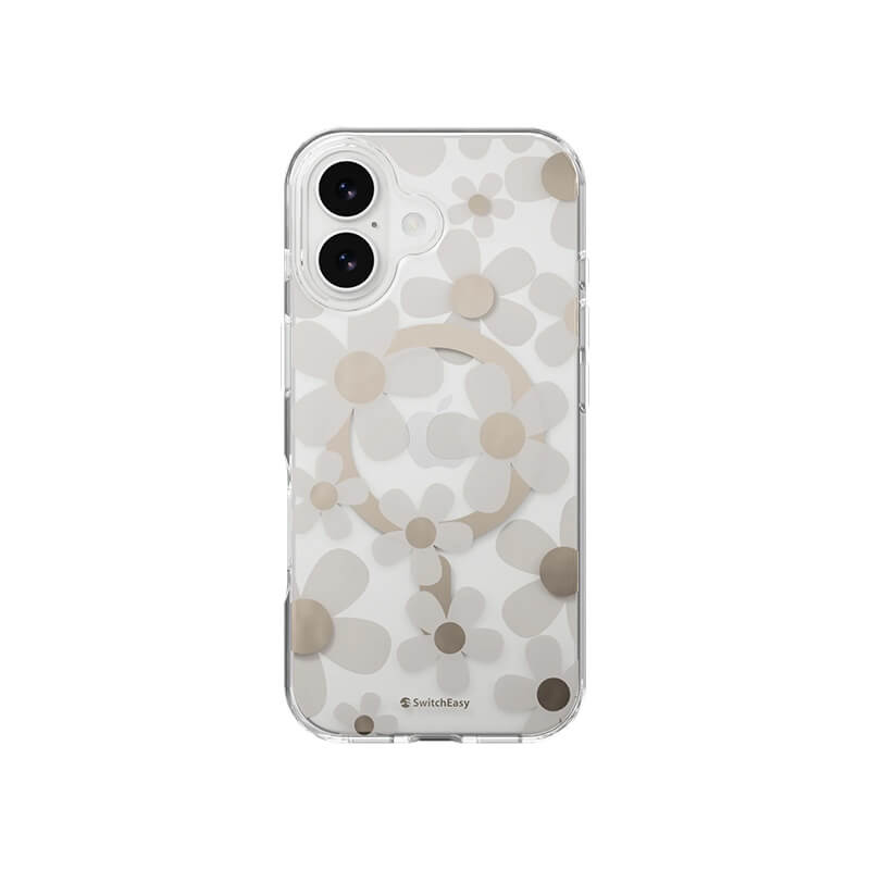 iPhone 17 Fleur 3D Patterned Series Shockproof MagSafe Phone Case
