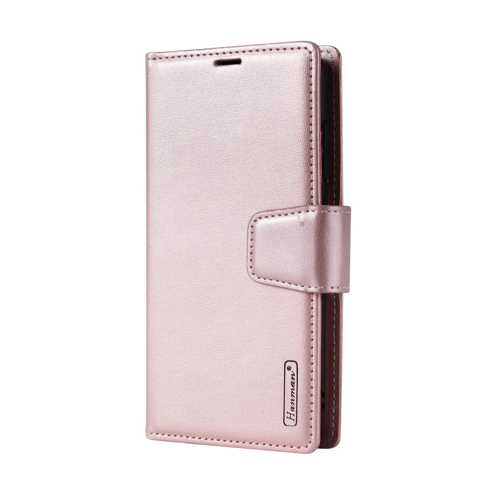 Samsung Galaxy S25 Ultra 2025 Hanman Miro Leather 2-in-1 Wallet Case with Magnetic Back
