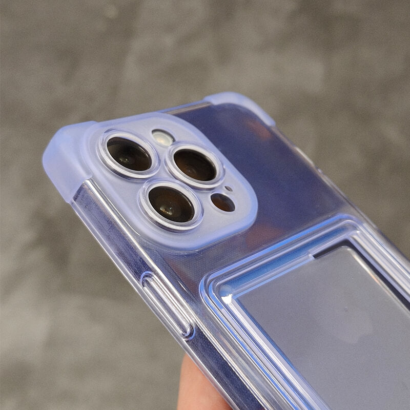 iPhone 7P/8P Anti Drop Phone Case with Card Pocket
