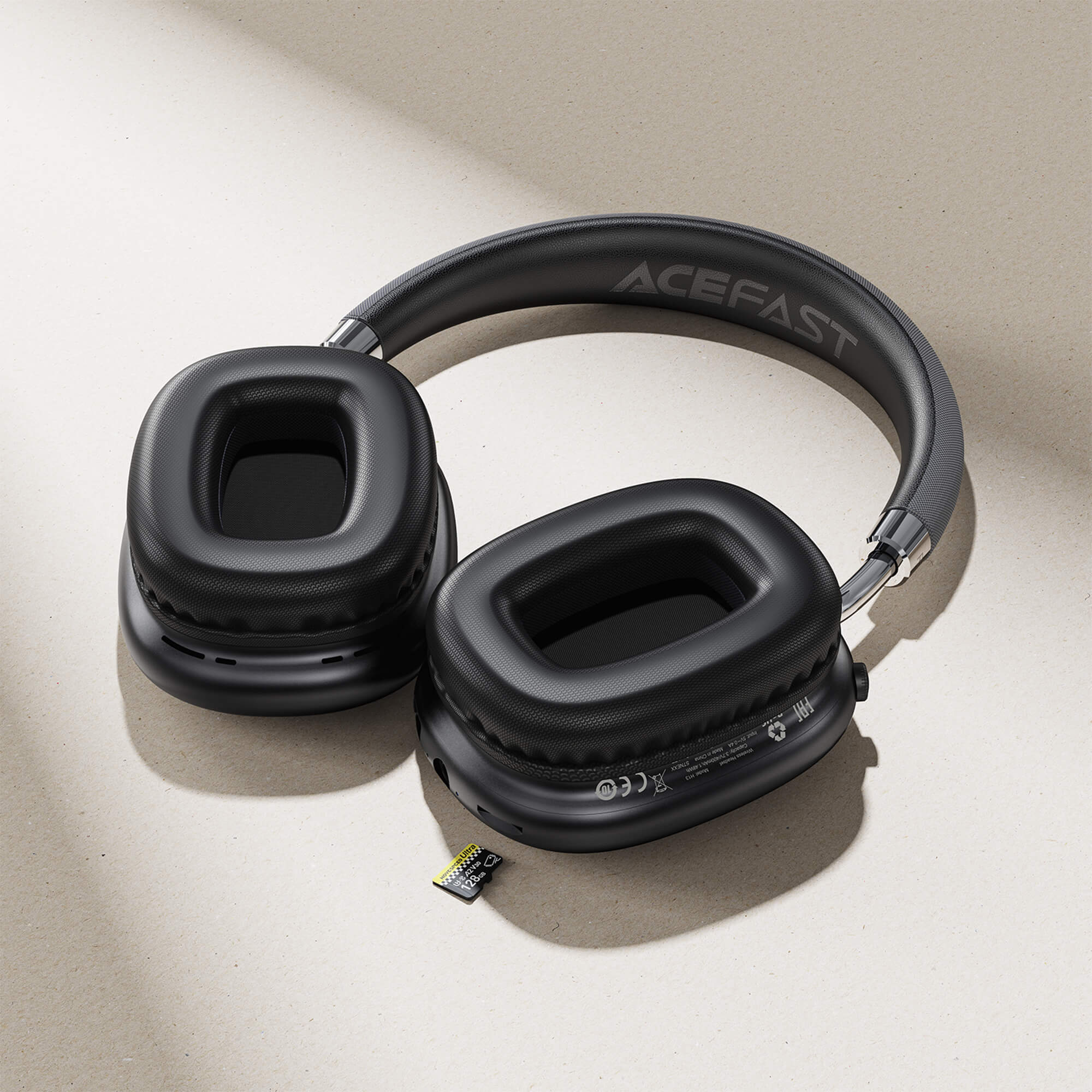 Acefast 60 Hour Bluetooth Headset with AUX TF Card Support H13