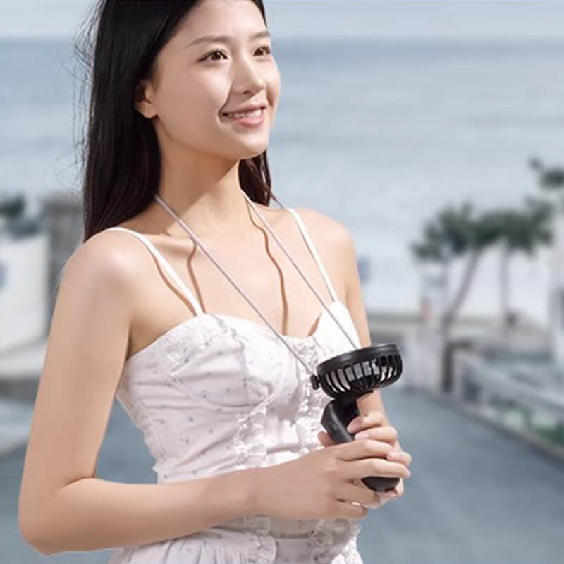 Mobie Lightweight 180° Foldable Cooling Fan with Lanyard