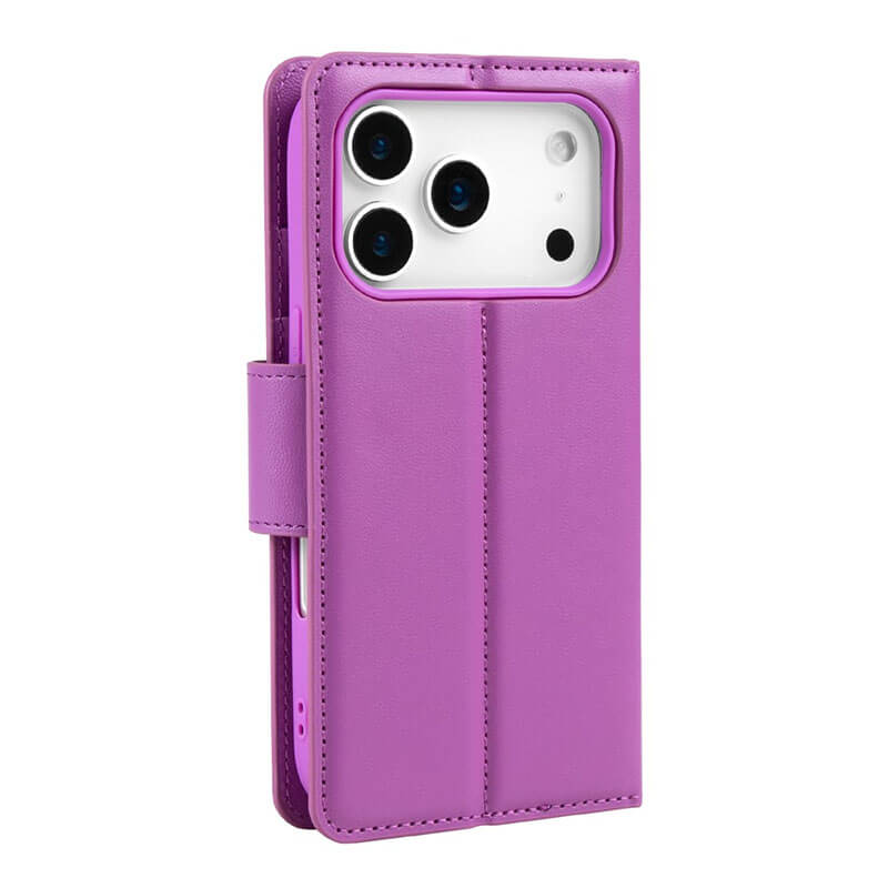 iPhone 17 Pro Max Hanman Mill Series Leather Wallet Flip Case