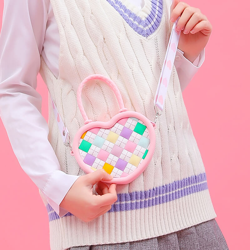 Diamond Love Q Uncle Silicone Children's Dual-use Bag