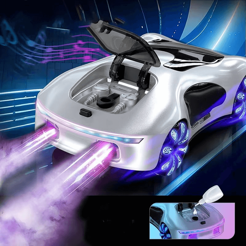 Mobie Remote Control Car with Dual Spray Function and Cool LED Light Show YL33001