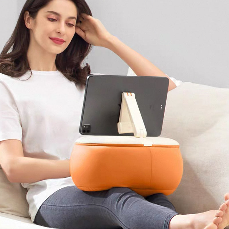 SAIJI Innovative Phone Tablet Soft Pillow Holder Stand U2