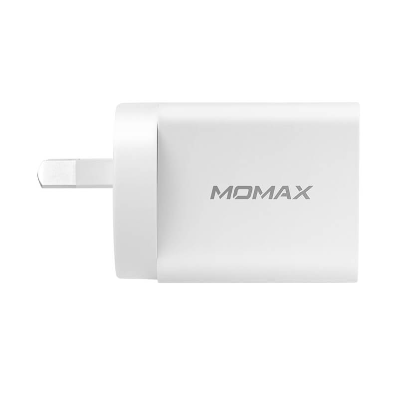Momax 20W QC3.0+USB-C PD Wall Charger Dual Output USB-C PD & USB-A UM13