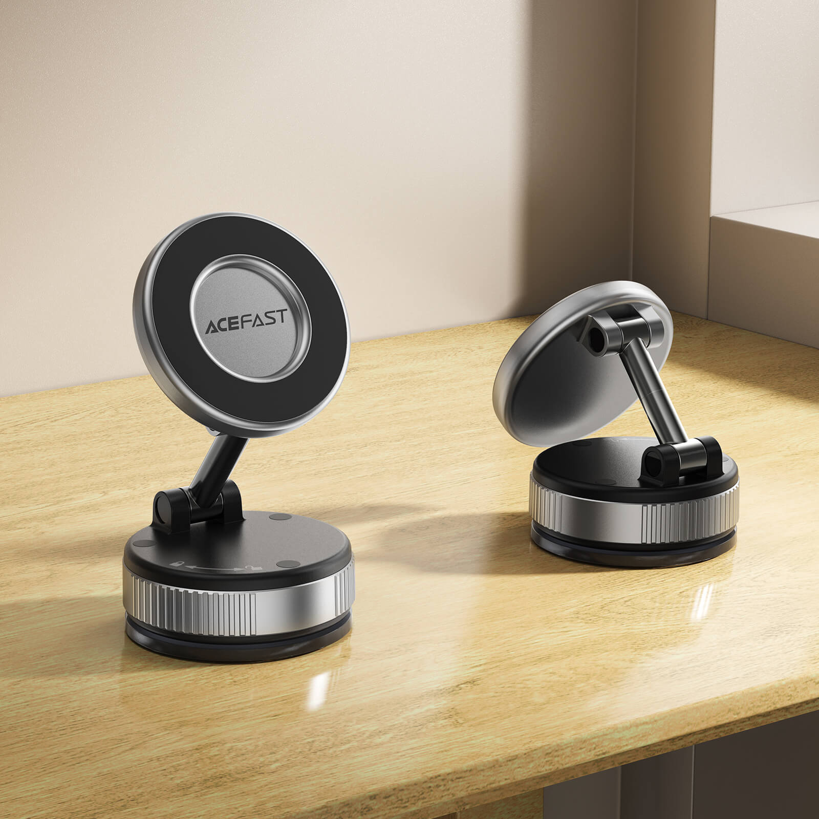 Acefast 360° Adjustable Vaccum Suction Magnetic Car Phone Holder E28