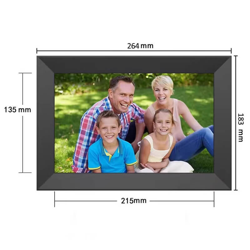 Mobie 10.1 Inch HD IPS Touchscreen WiFi Remote Sharing Digital Picture Frame