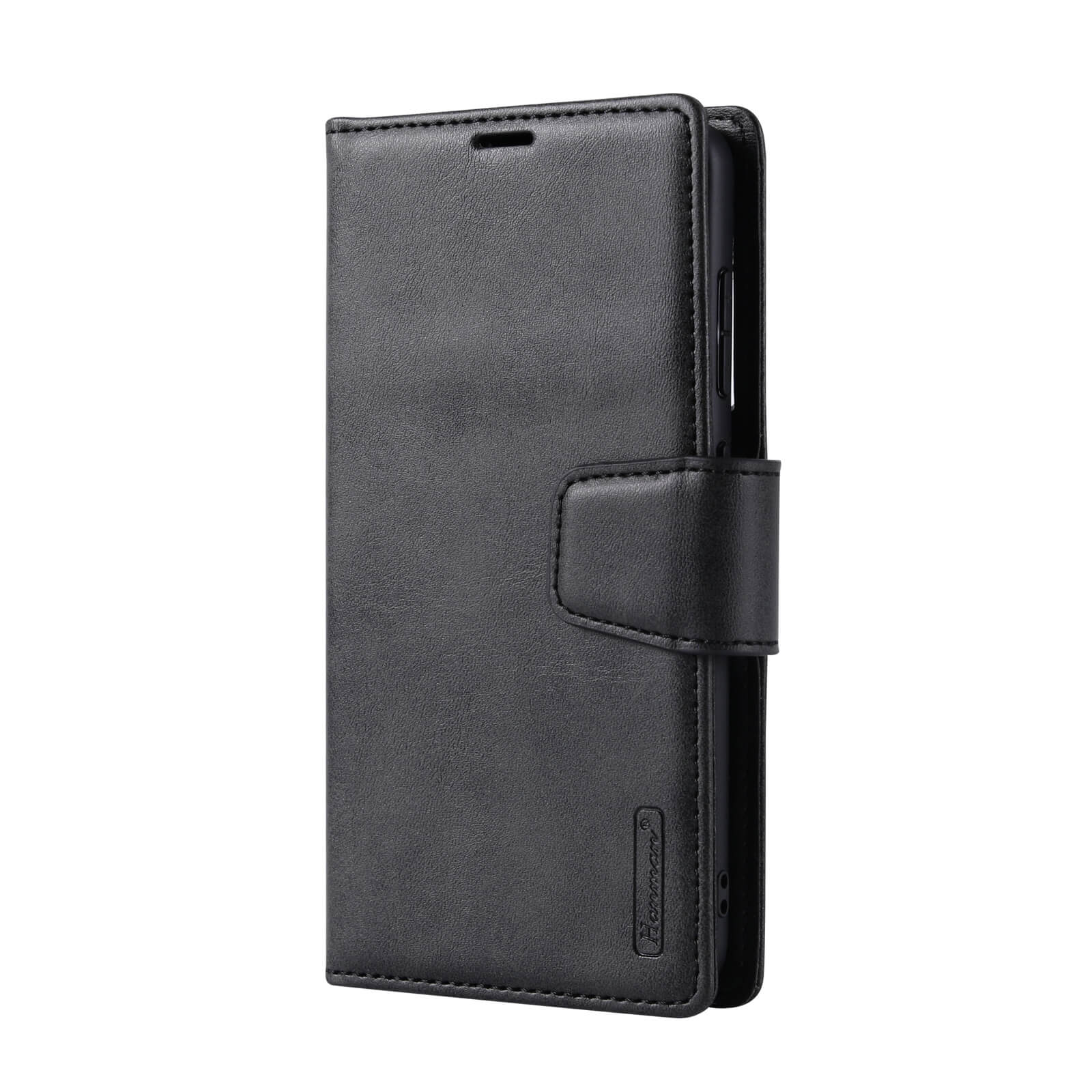 Samsung Galaxy S10 Plus 2019 Hanman Miro Leather 2-in-1 Wallet Case with Magnetic Back