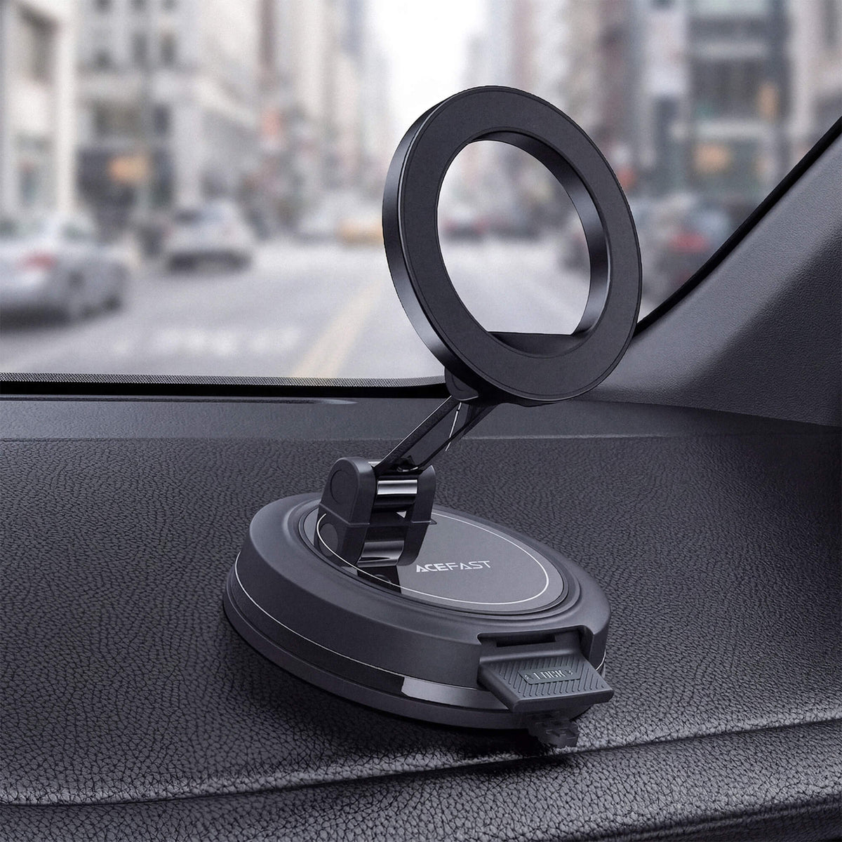 Acefast Adhensive Suction Cup Magnetic 360 Rotation Car Phone Holder D70