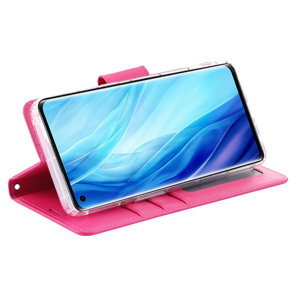 OPPO A72 2020 Hanman Mill Series Leather Wallet Flip Case