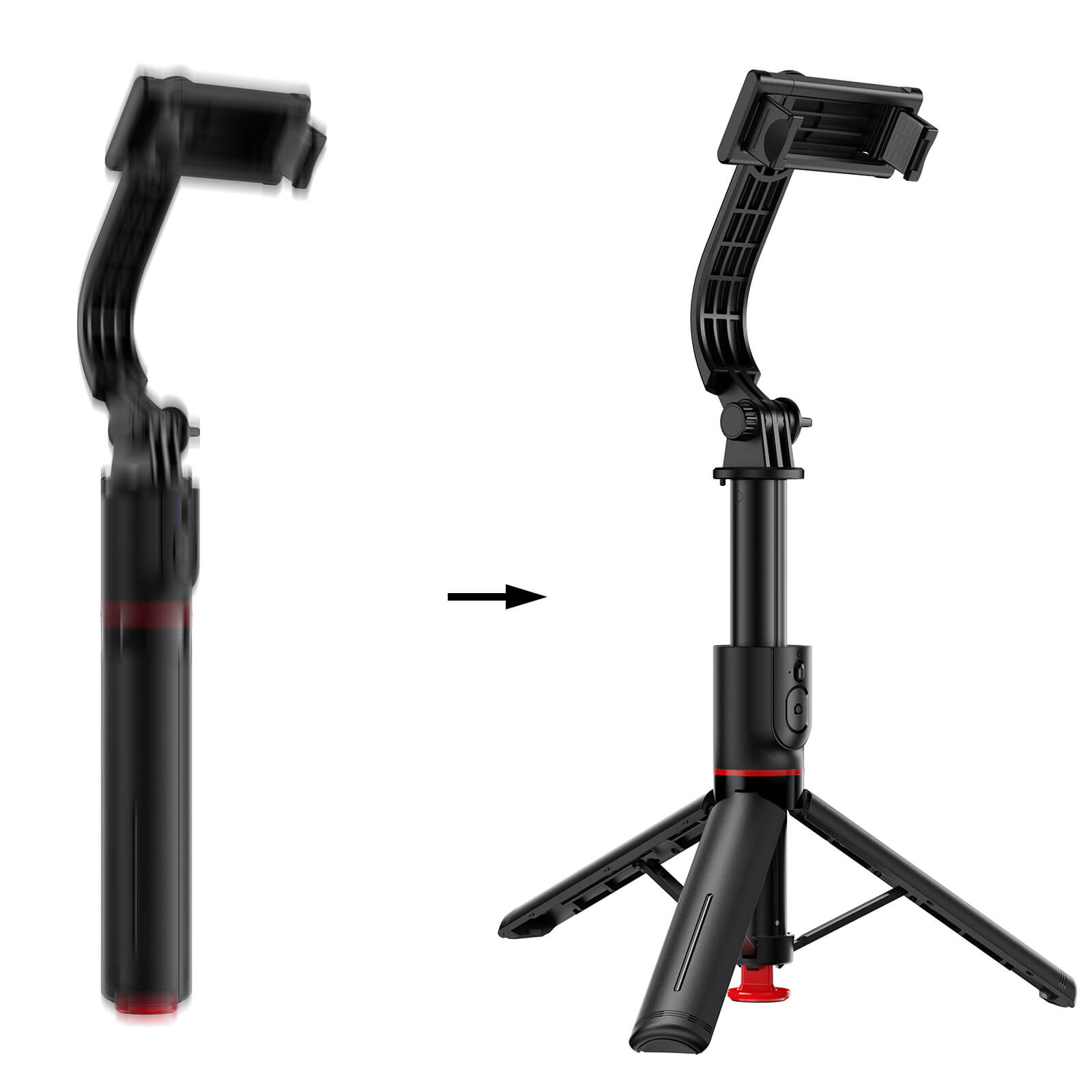 Acefast Auto Selfie Tripod Stand with Bluetooth Remote E42