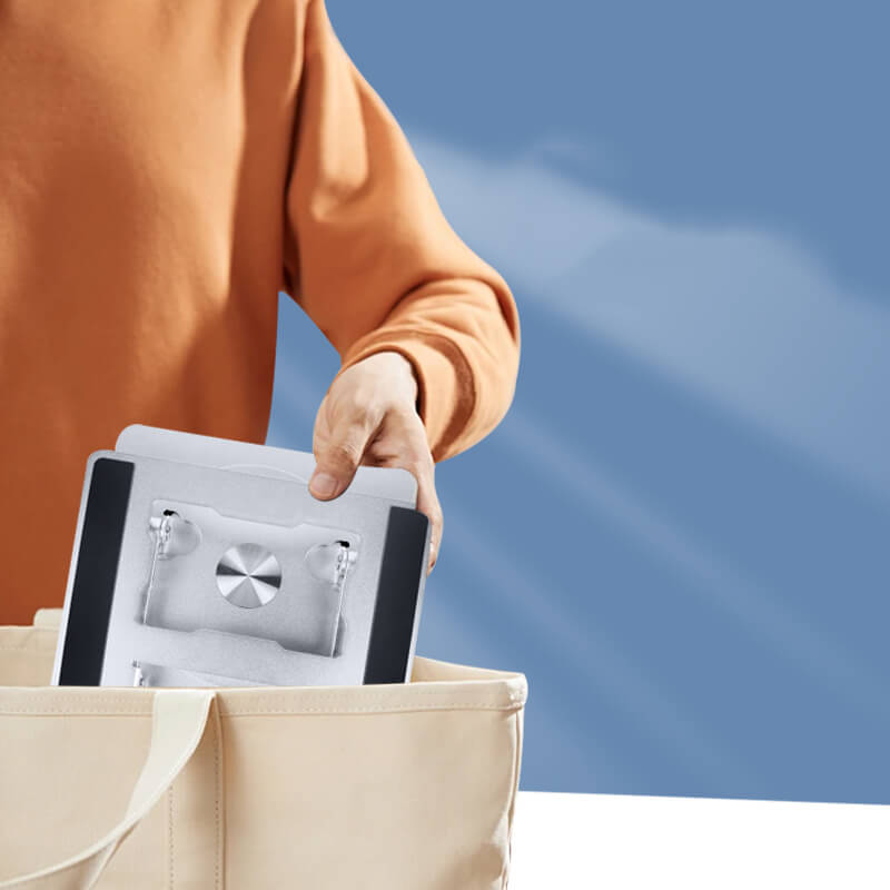 SAIJI Aluminum Alloy 360° Rotating Tablets & Laptops Stand D092