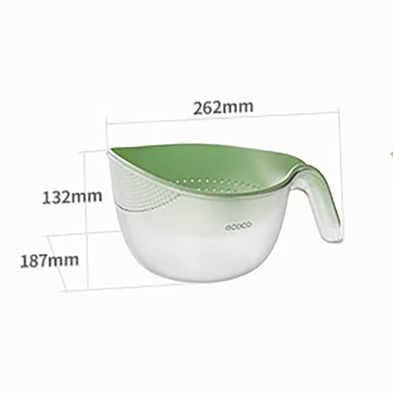 Mobie Dual Layer Kitchen Colander Strainer For Blanching Draining And Storage E24160