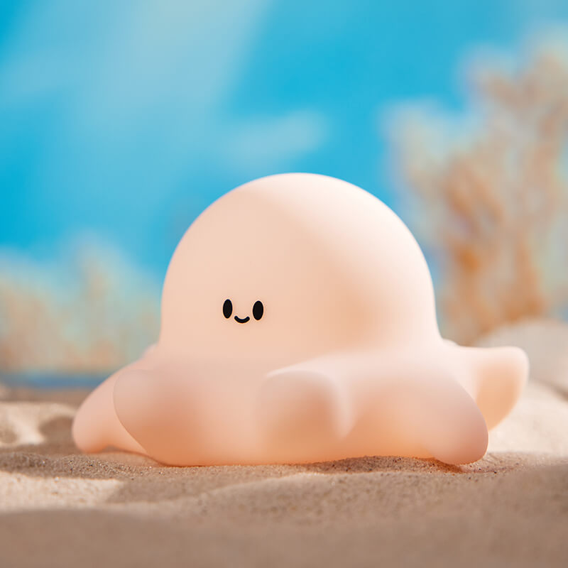 Mobie Octopus Baby Silicone Soft Touch Pat Light Night Lamp
