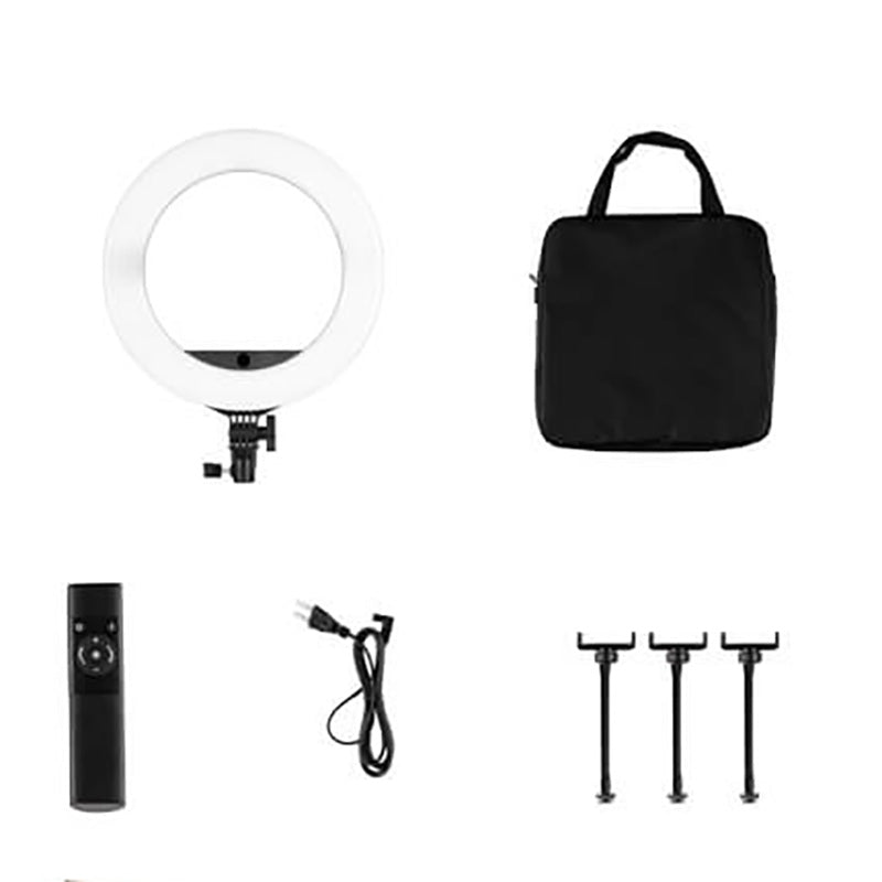 HQ 14 inch(33cm) LED Soft Ring Light with 3 Phone Holders