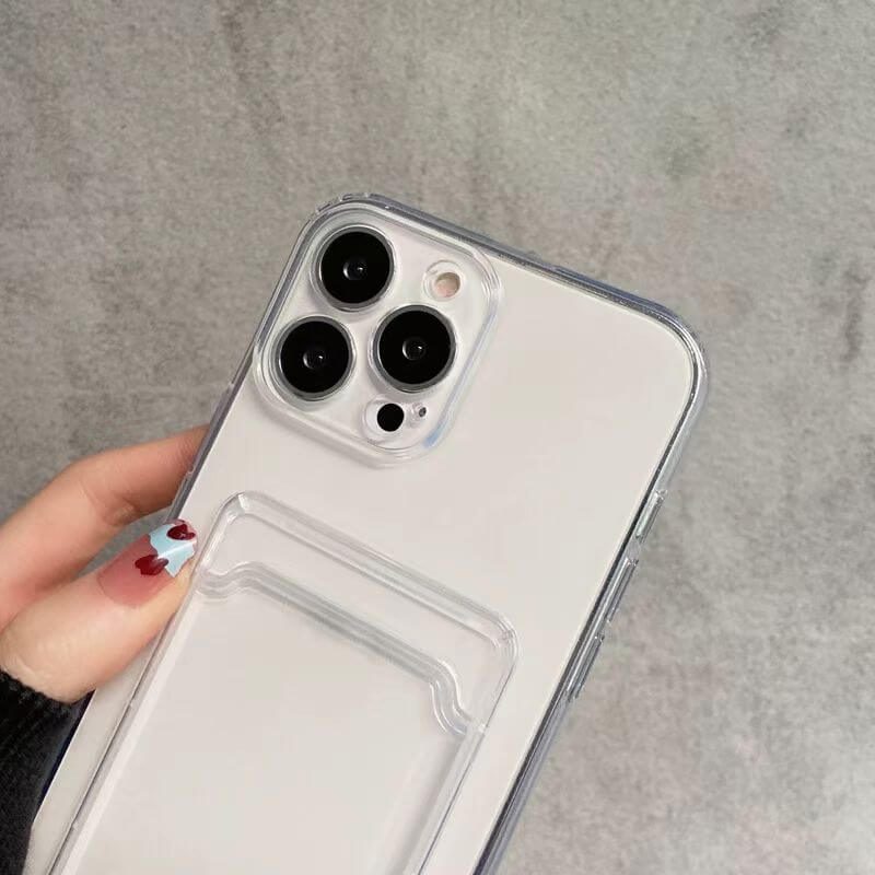 Samsung Galaxy A11 2020 TPU Clear Shockproof Case with Card Slot