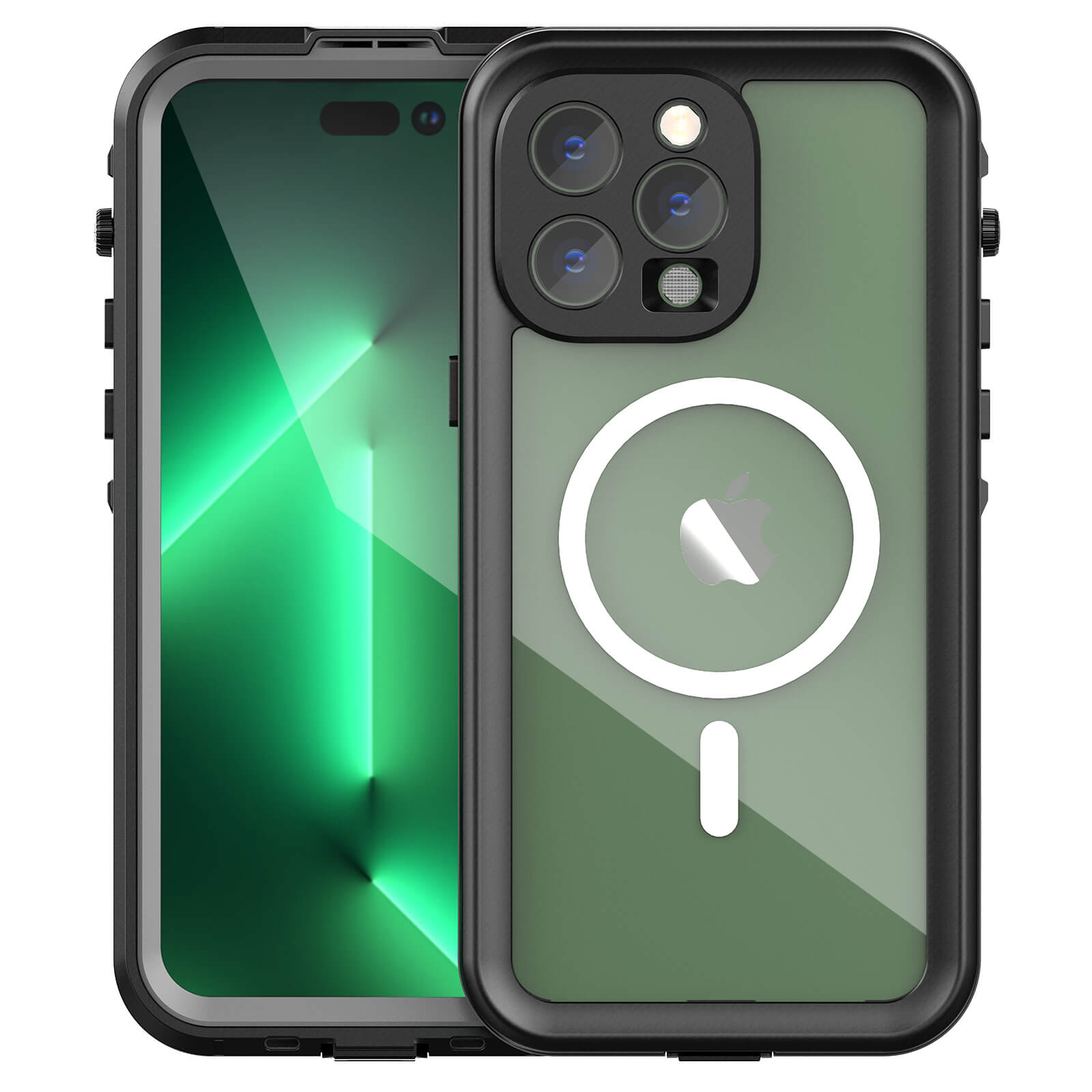 iPhone 15Plus Redpepper IP68 Waterproof Anti-Fall 2M Submersion Magsafe Ultimate Protection Case