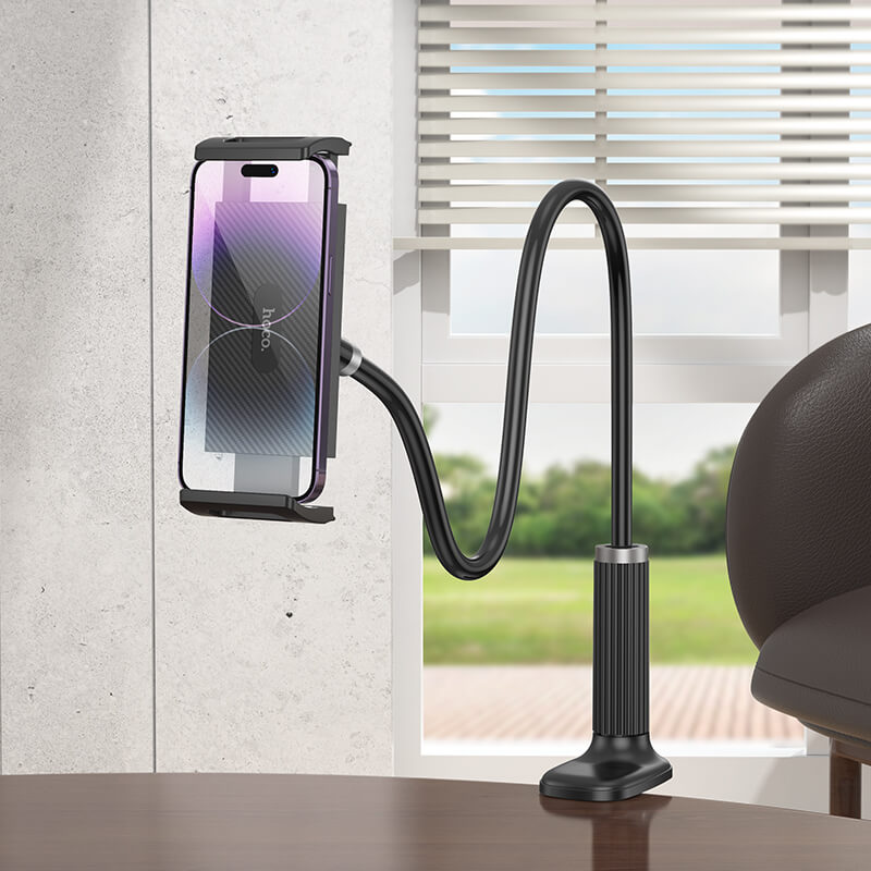 Hoco 360° Rotating Aluminum Gooseneck Stand for Phones & Tablets HD10