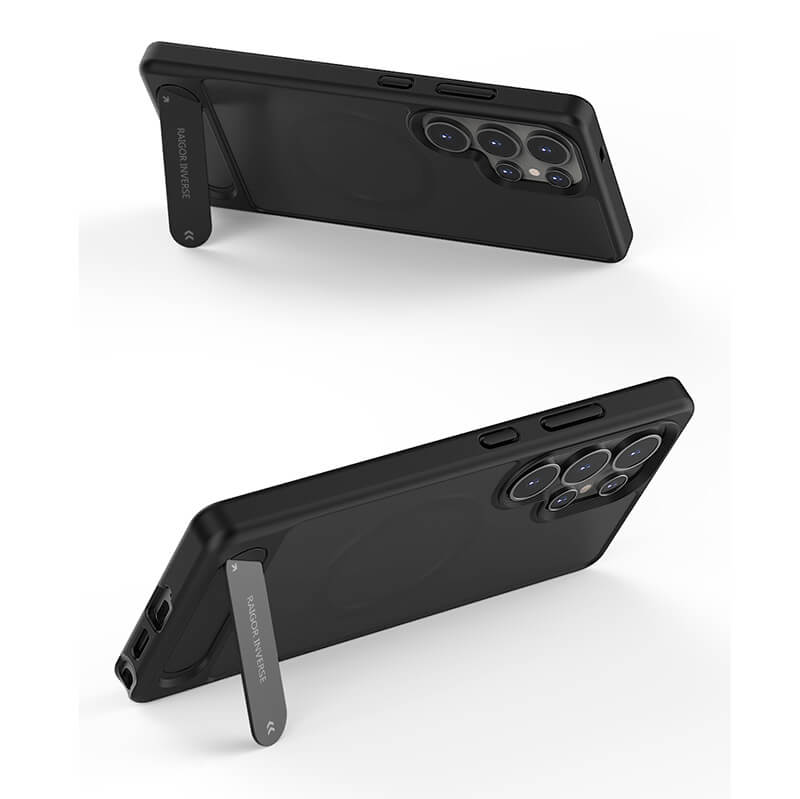 Sansung Galaxy S26 Plus 2026 Elvis Series All-Around Protection Magsafe Phone Case with Invisible Stand