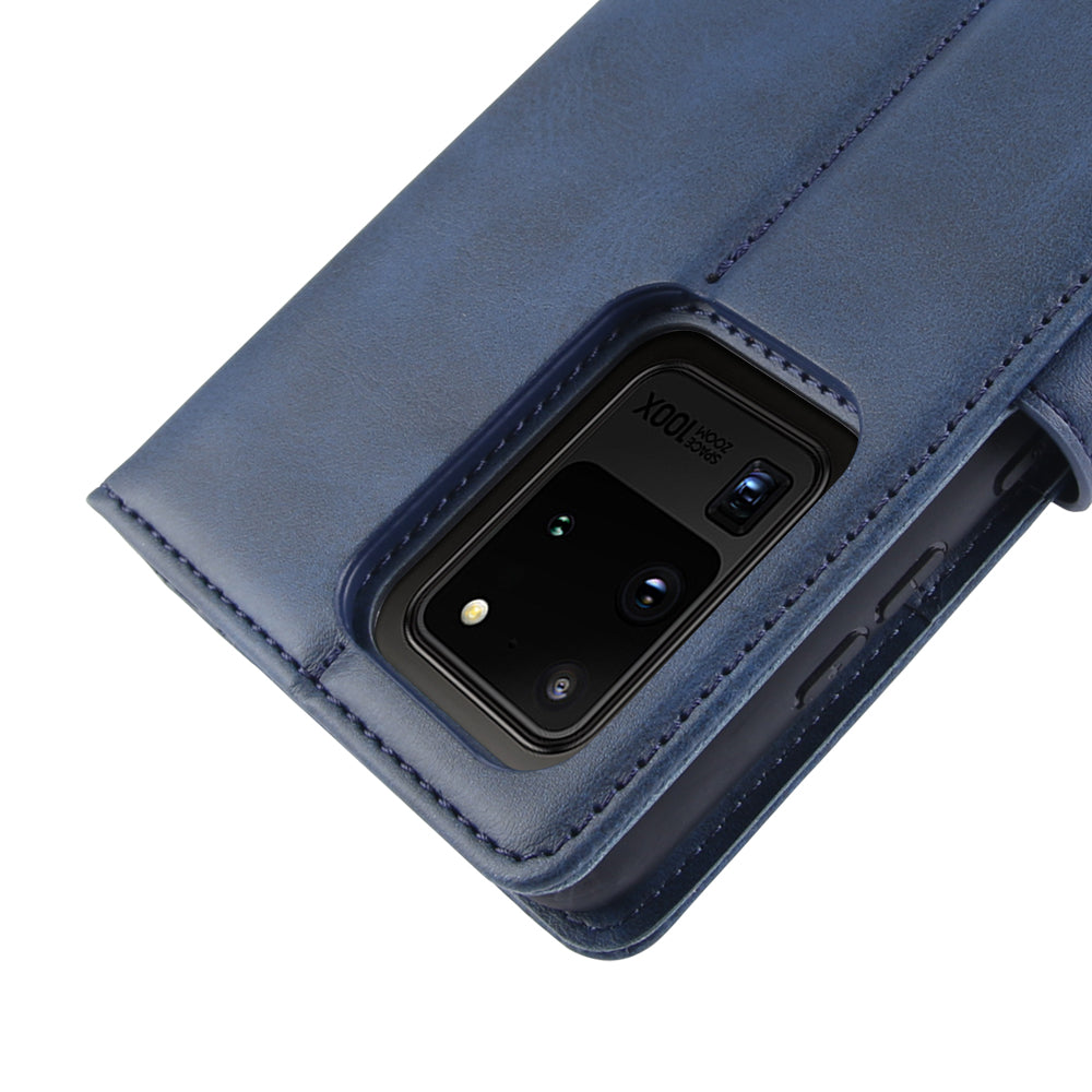 Samsung Galaxy S22 2022 Hanman Miro Leather 2-in-1 Wallet Case with Magnetic Back