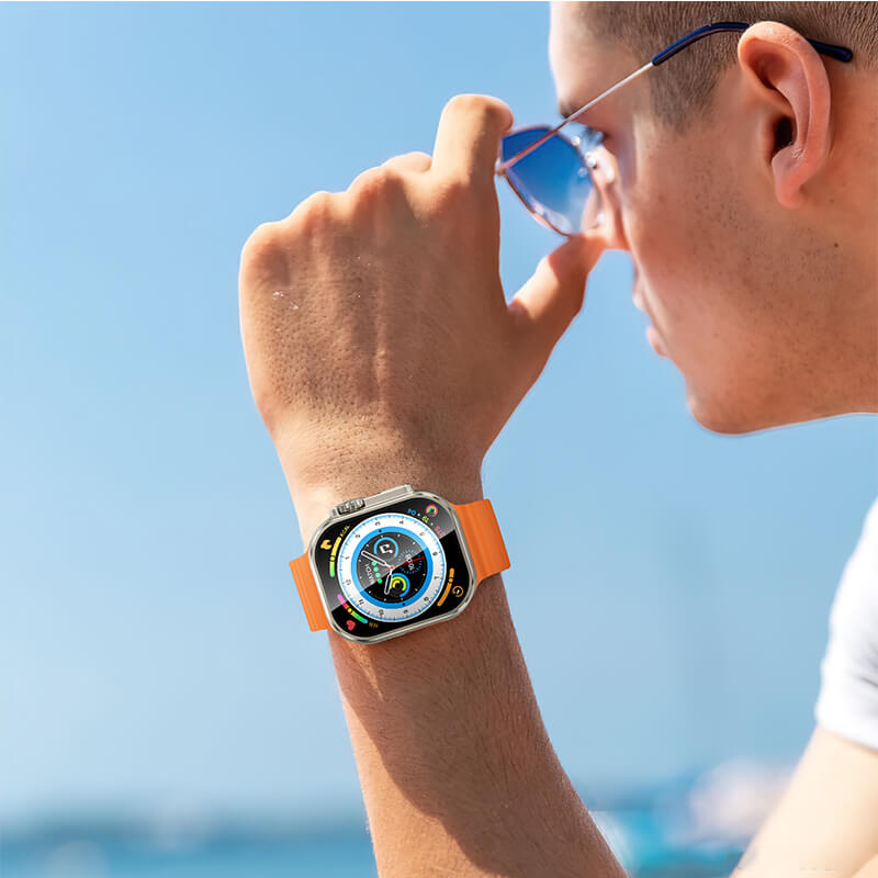 hoco Smart Watch for iOS/Android Bluetooth Calls 7-Day Battery Y23 Ultra