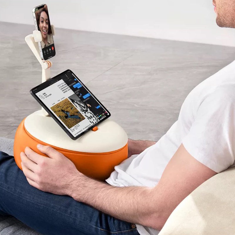 SAIJI Innovative Phone Tablet Soft Pillow Holder Stand U2