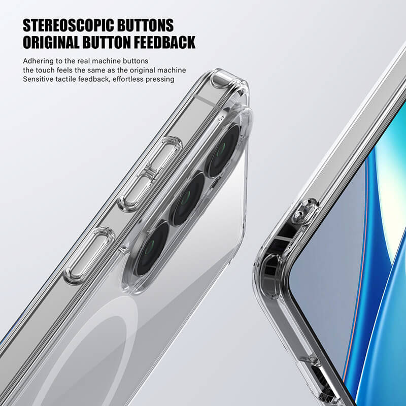 Samsung Galaxy S26 2026 Aurora Series Crystal Magsafe Phone Case Clear