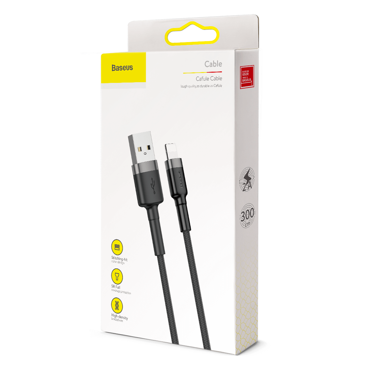 Baseus Cafule Cable USB to Lightning 2A 3m