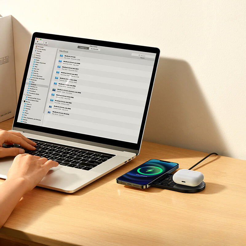 Baseus 2-in-1 Qi 20W Wireless Charger for Smartphone iWatch