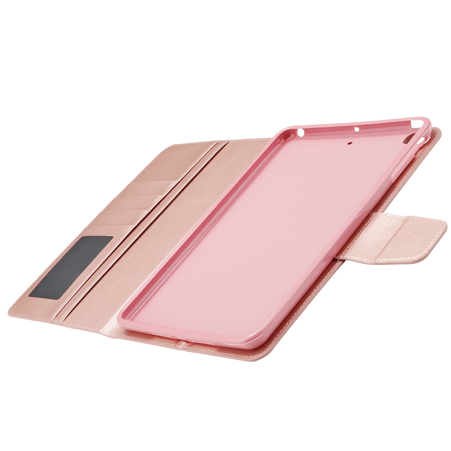 iPad Pro 12.9 2022 Luxury Hanman Leather Wallet FlIp Case Cover