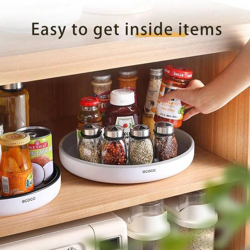 Mobie Multifunctional 360° Rotating Organizer Turntable 30cm E2022