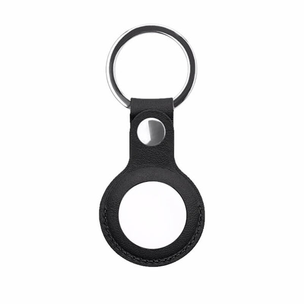 Mobie Secure Leather Holder Keychain AirTag Cases