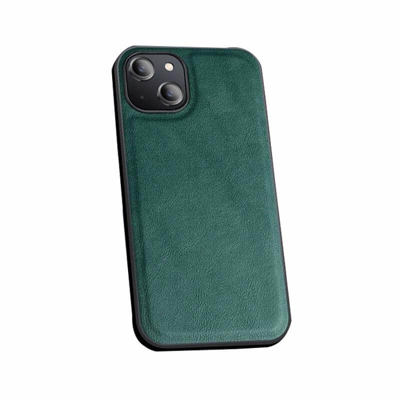 iPhone 11 Pro Max Vintage Leather Drop Protection Phone Case