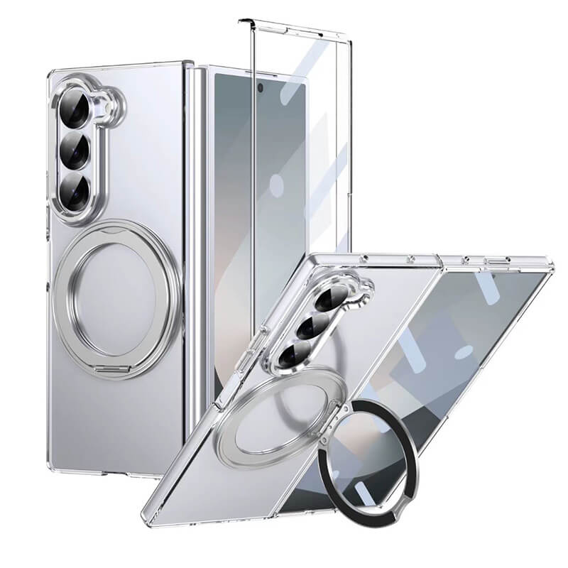 Samsung Galaxy Z Fold 7 2025 RAFI Series 360° Rotating Magnetic Stand Case