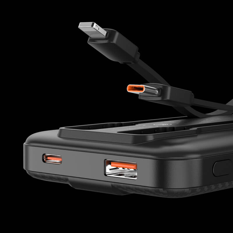 Mobie Built in Dual Cables 22.5W Fast Charging Power Bank 20000mAh P28