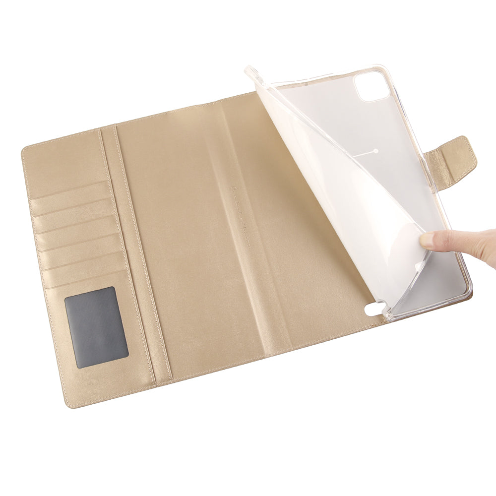 iPad Pro 11 2018 Luxury Hanman Leather Wallet Flip Case Cover