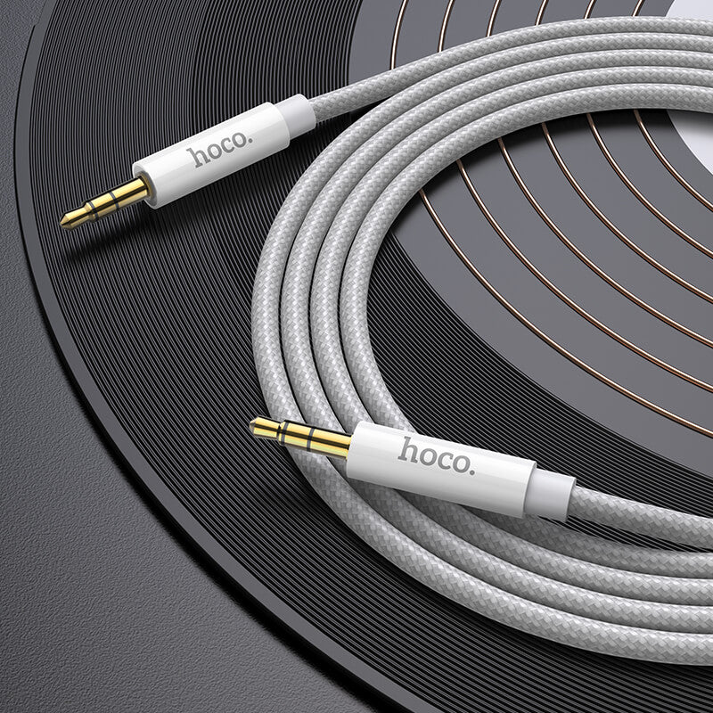 hoco Nylon Braid Audio Male to Male Cable 2m UPA19