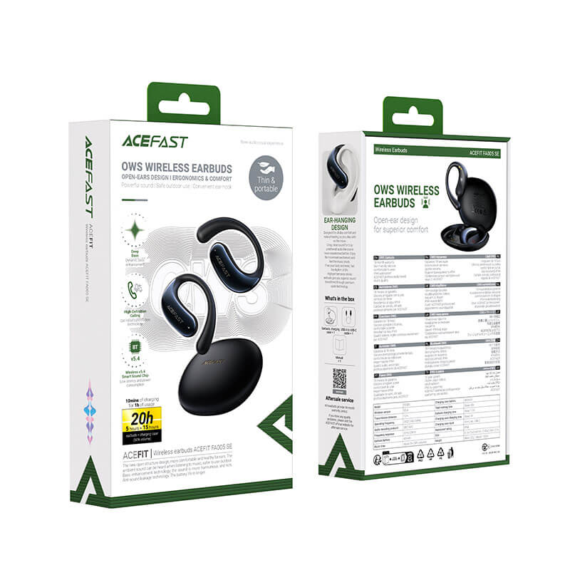 Acefast Secure Fit Open Ear Ultra Comfort Wireless Earphones FA005