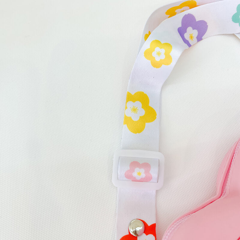 Flower Q Uncle Silicone Children's Crossbody Bags Phone Bag