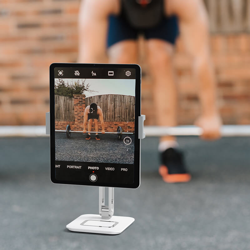 SAIJI Alu-alloy Foldable 360° Rotation Phone Tablet Holder P71